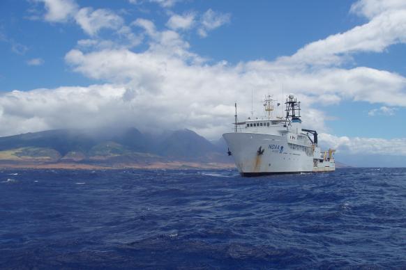 NOAA Ship Oscar Elton Sette off Maui