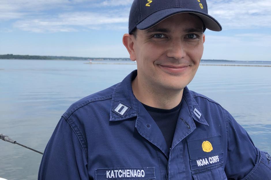 NOAA Corps Officer Lieutenant John Katchenago