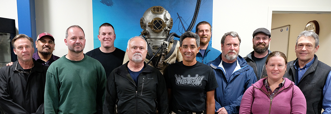 The NOAA Diving Control and Safety Board members