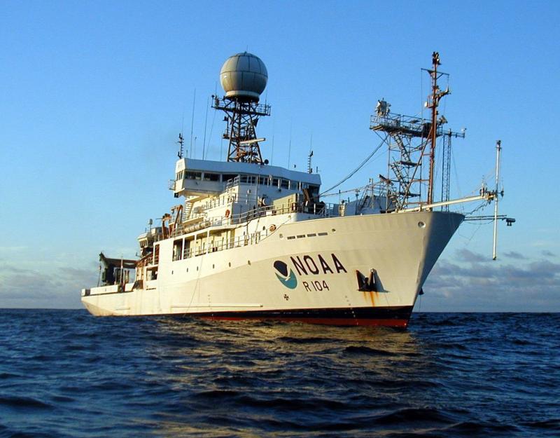NOAA Ship Ronald H. Brown at sea