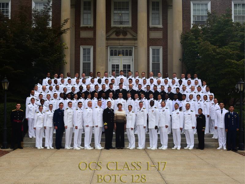 NOAA Corps Basic Officer Training Class 128 graduation