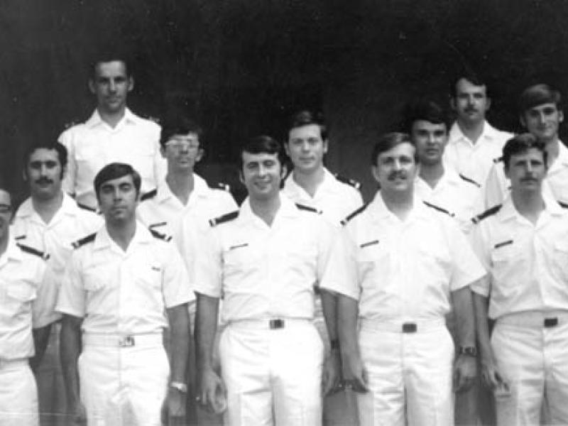 (left to right) 1st Row: Michael J. Einsenstat, Lawrence E. Keister, Thomas W. Ruszala, Kenneth R. Underwood, James A. Watkins 2