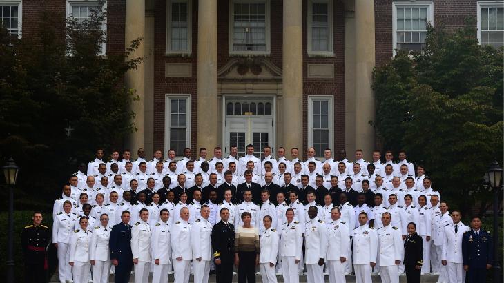 NOAA Corps Basic Officer Training Class 128 graduation