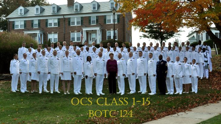 NOAA Corps Basic Officer Training Class 124 and Coast Guard Officer Candidate School Class 1-15