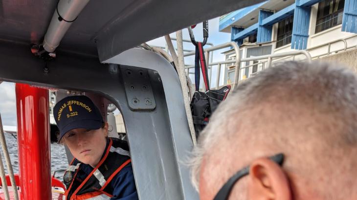 NOAA personnel train on operating and maintaining a DriX