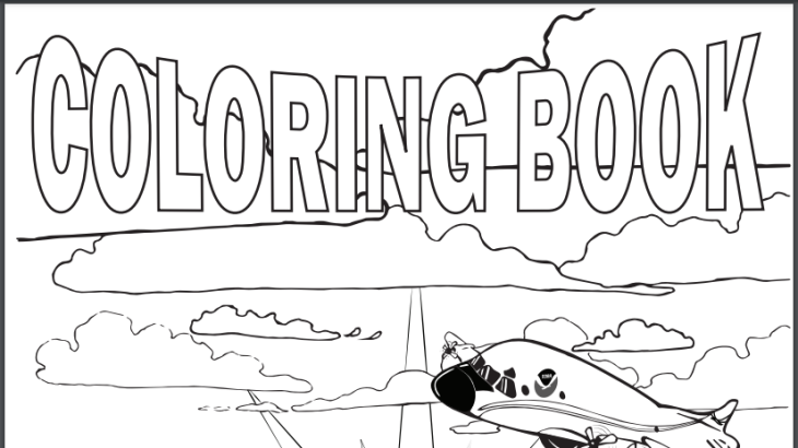 Cover image of the OMAO coloring book.